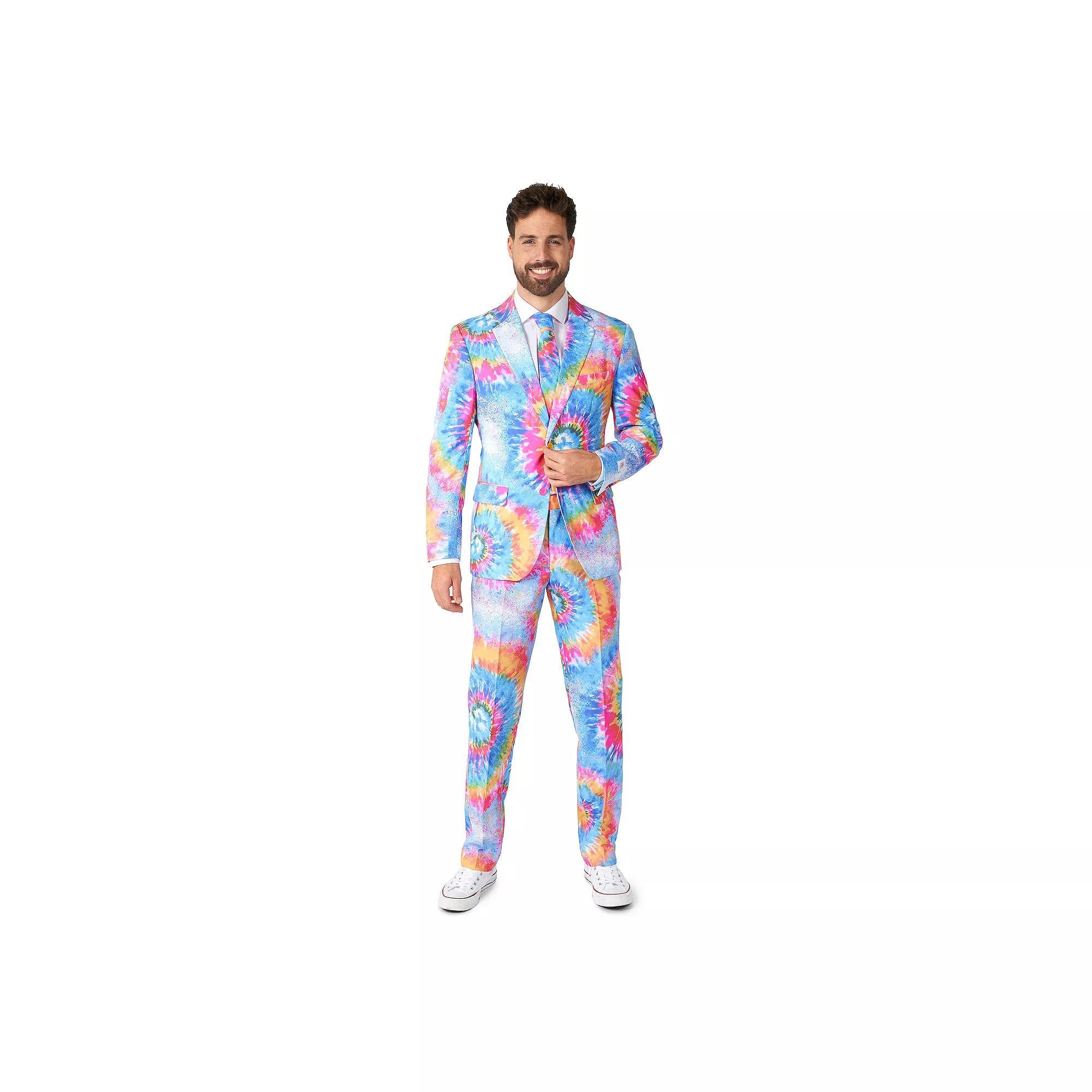 Men's OppoSuits Rainbow Glaze Suit Set, Size: 42, Multi Product Image