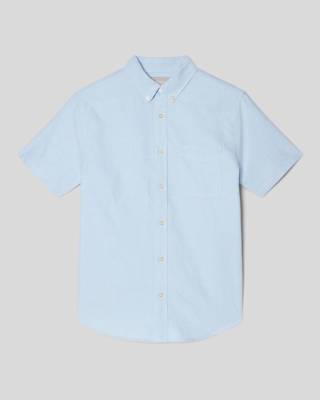 The Organic Short Sleeve Oxford Shirt Product Image