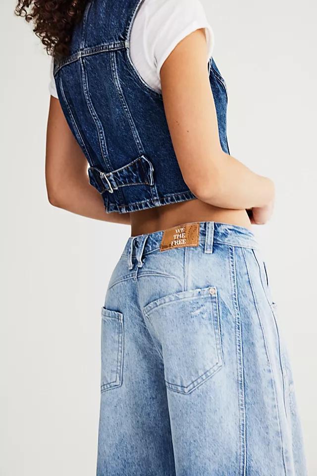We The Free Good Luck Mid-Rise Barrel Jeans Product Image