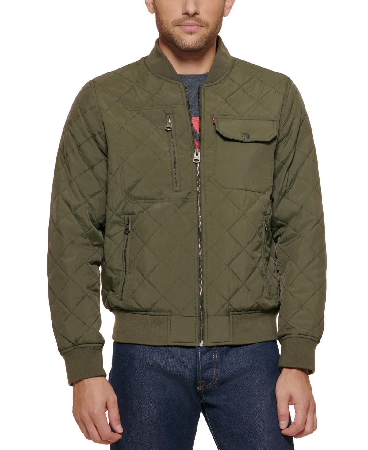 Men's Levi's® Diamond Quilted Jacket, Size: XL, Clay Product Image