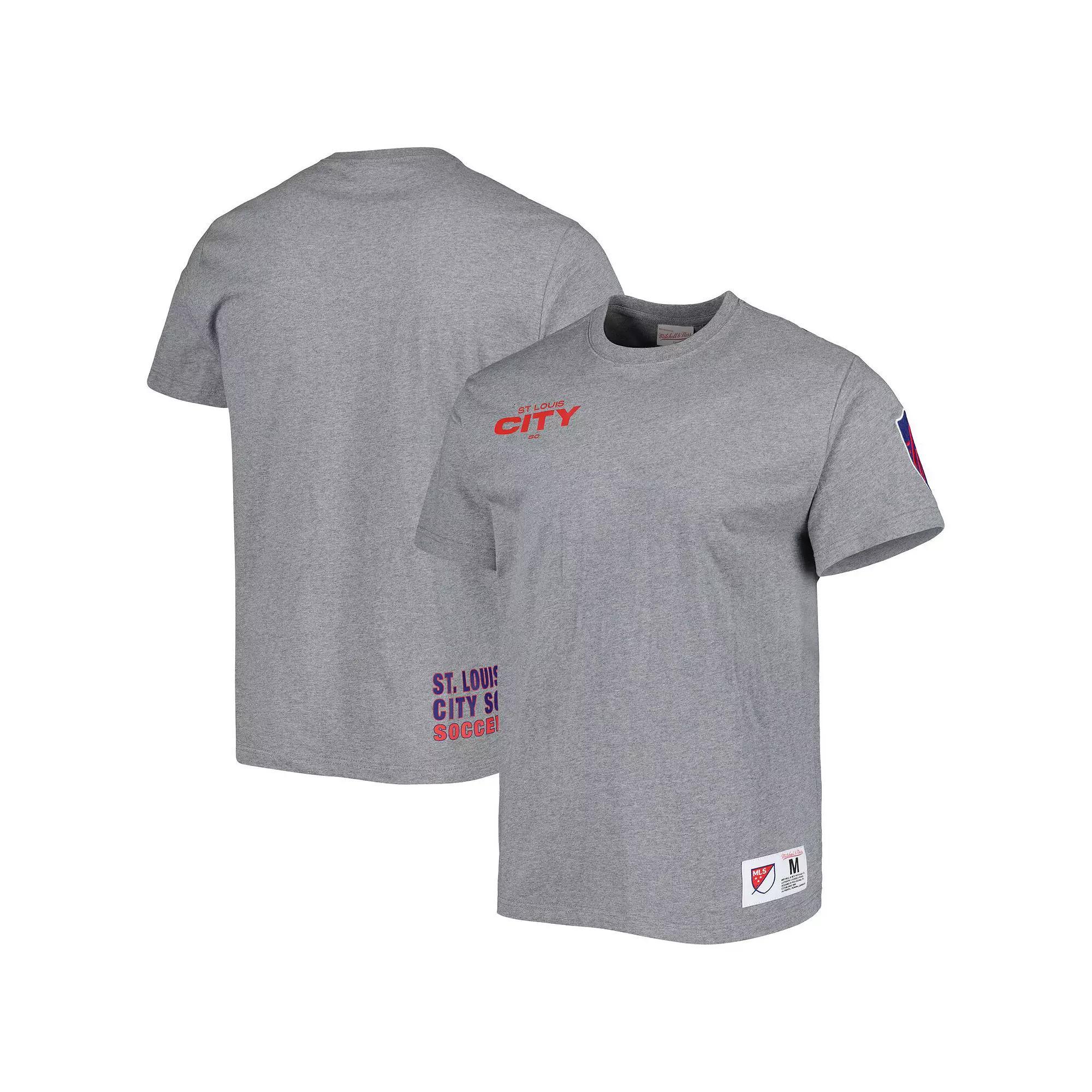 Men Mitchell & Ness Gray St. Louis City SC City Tee, Men's, Size: XL, Slc Grey Product Image