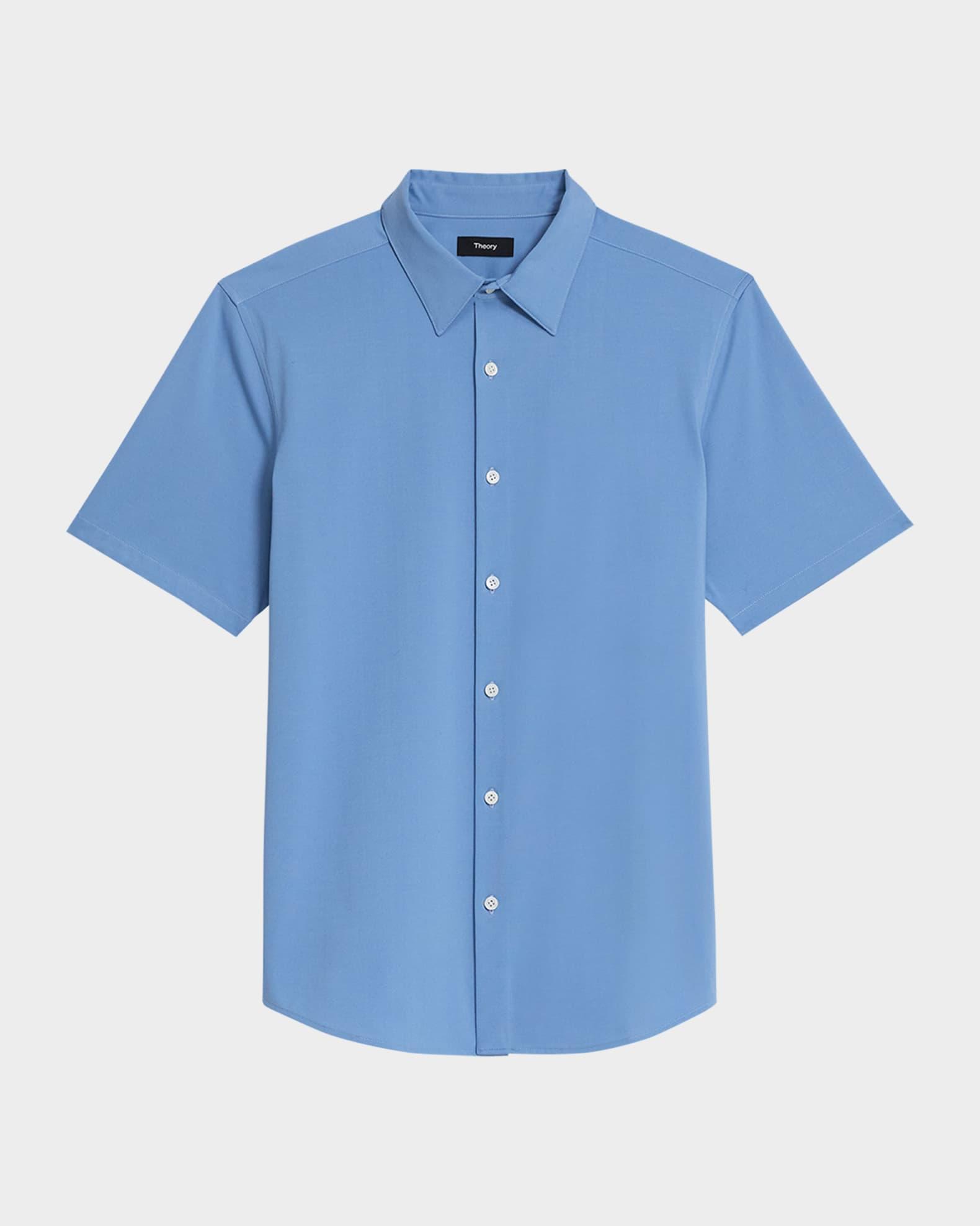 Men's Irving Short Sleeve Shirt in Structure Knit Product Image
