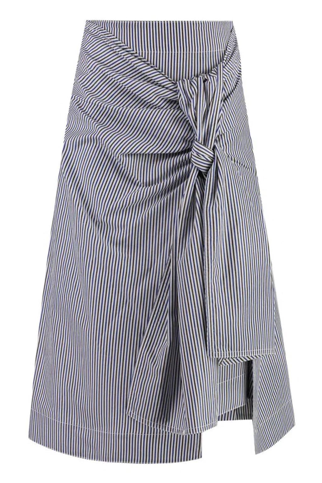 BOTTEGA VENETA Skirt With Bow In Multicolor Product Image