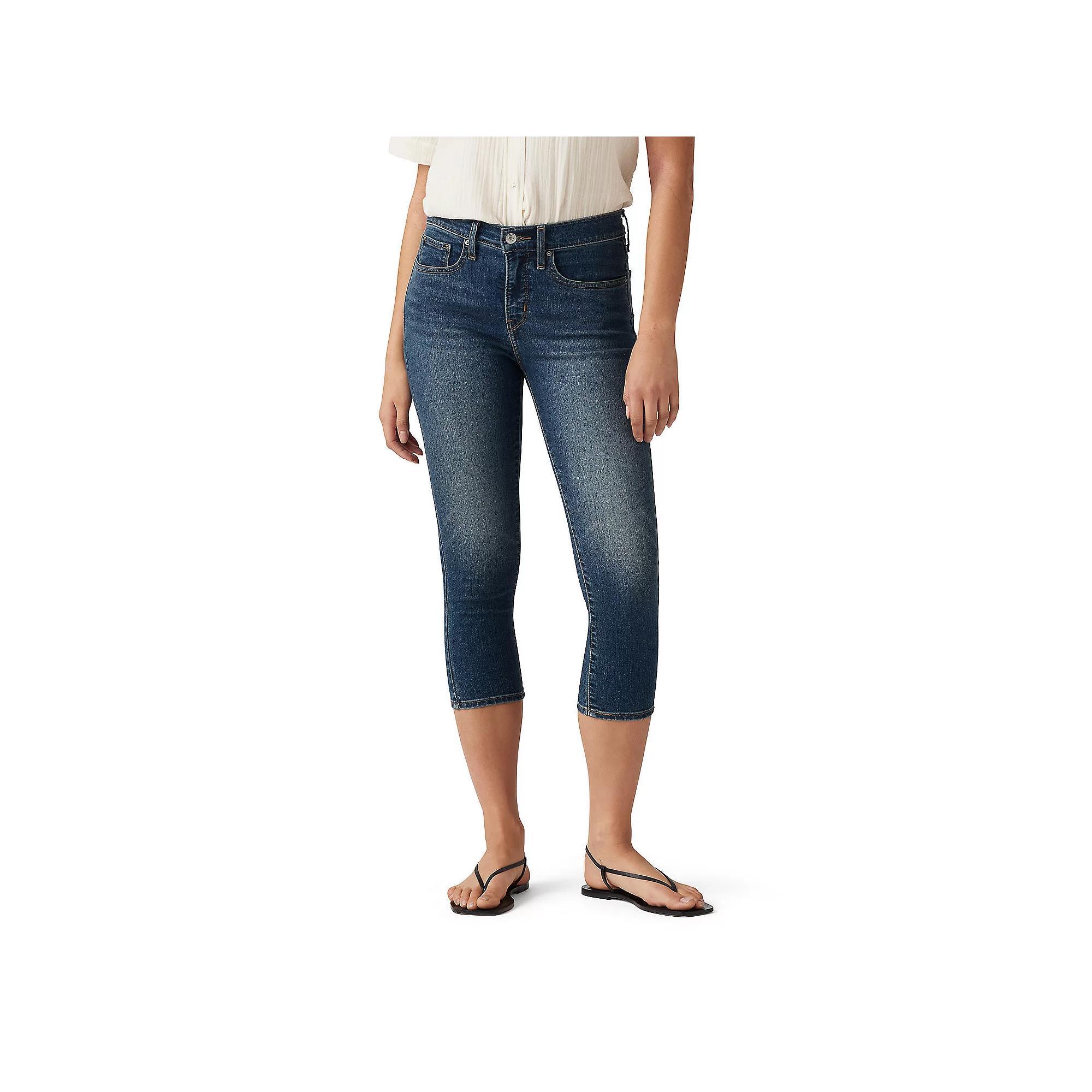 Women's Levi's® 311 Shaping Capris, Size: 29(US 8)Medium, Zealous Blue Product Image