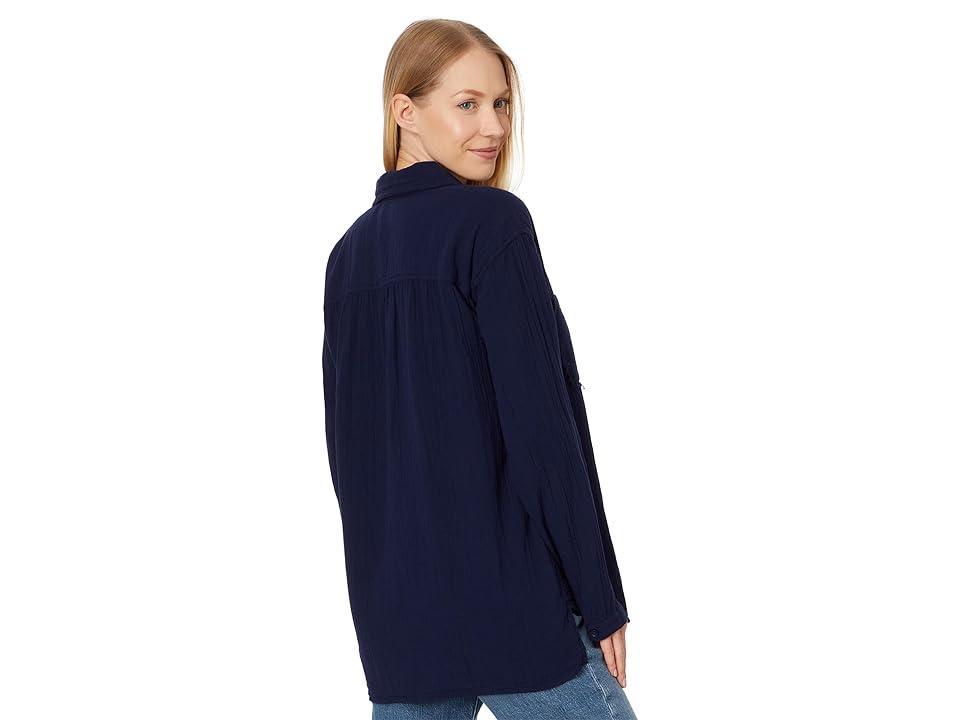 Mod-o-doc Long Sleeve Button-Up Shirt Women's Clothing Product Image