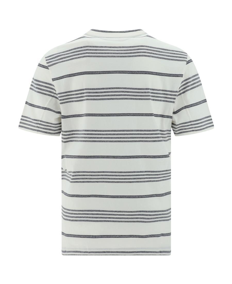 BRUNELLO CUCINELLI Man T-shirt Man White T-shirts Product Image