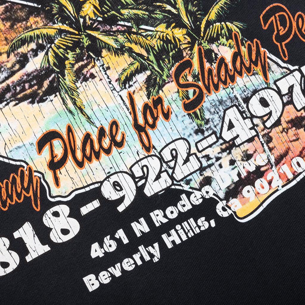 Amiri Sunny Place Oversized Tee - Black Male Product Image