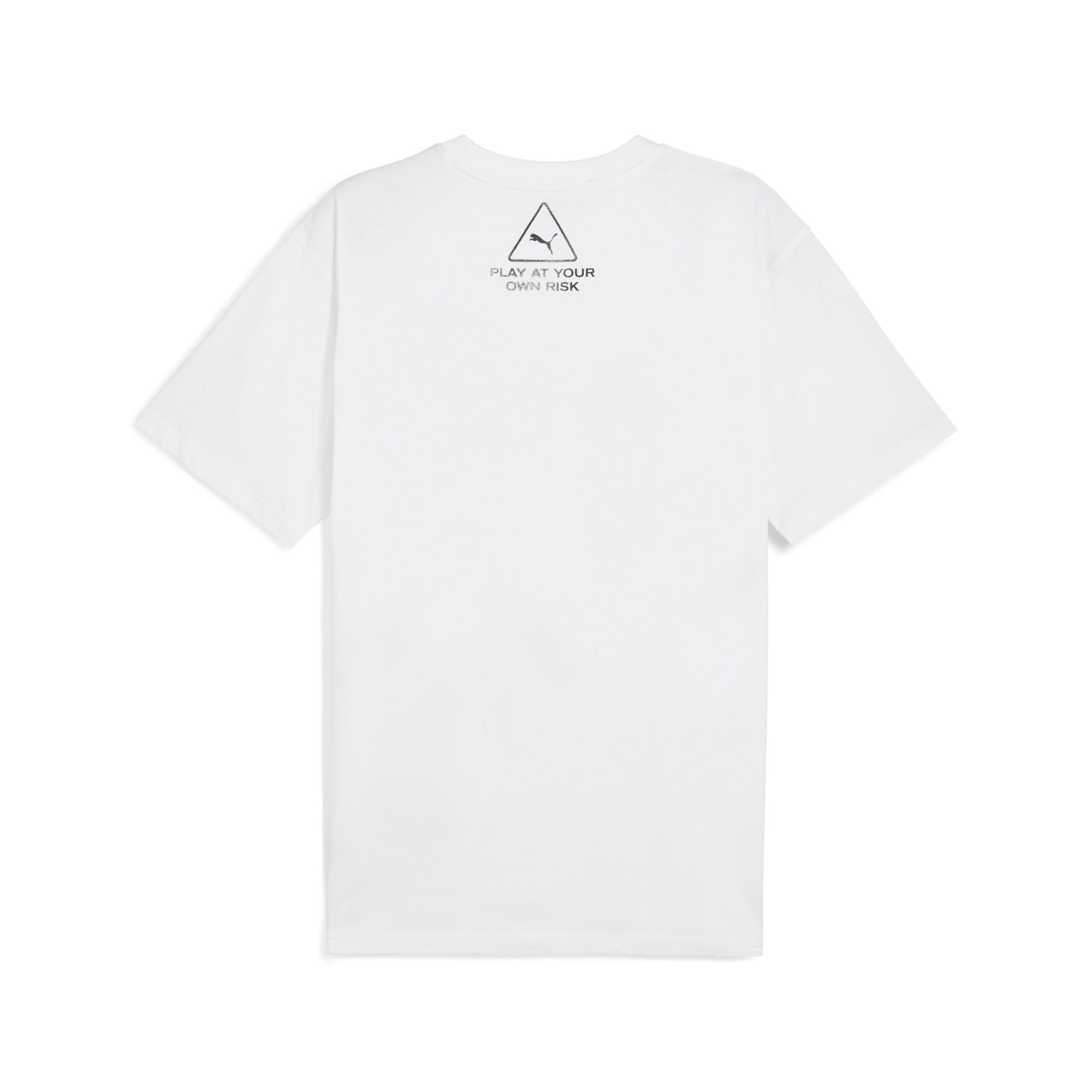 Scoot Caution Men's Graphic Tee Product Image
