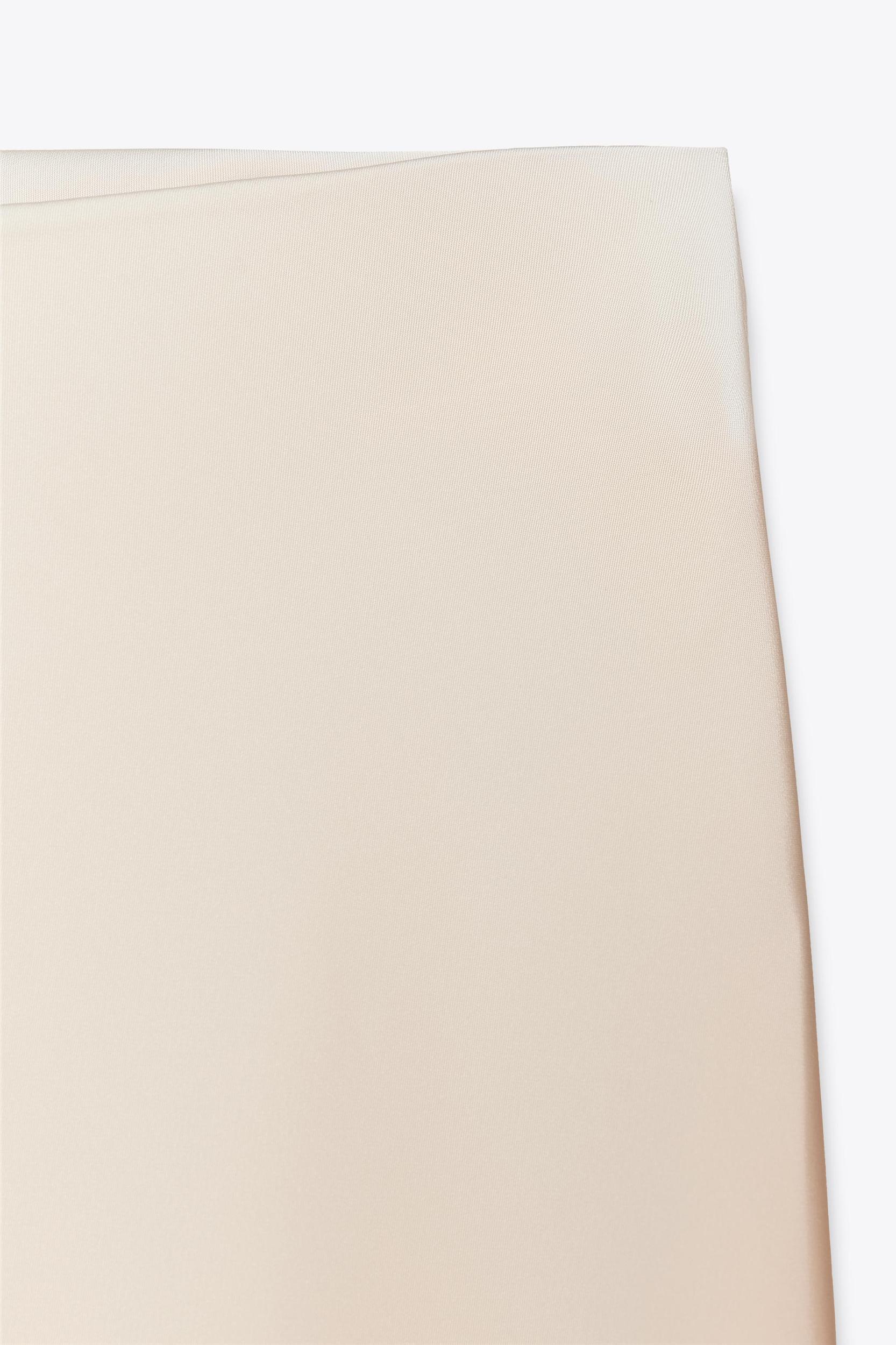 SATIN MIDI SKIRT Product Image