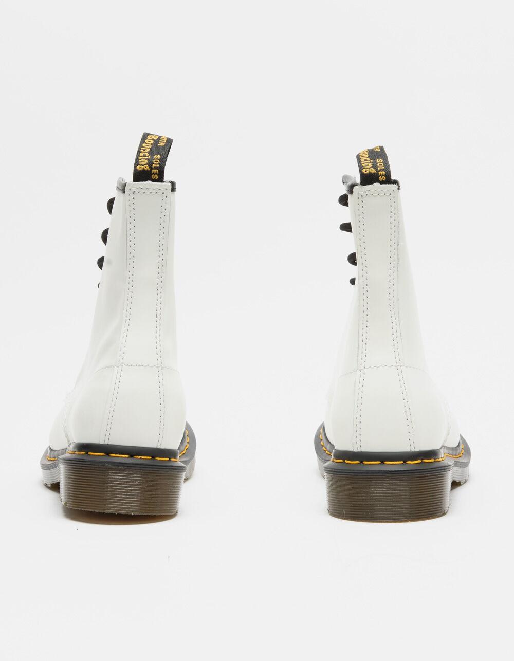 DR. MARTENS 1460 White Womens Boots - WHITE Product Image