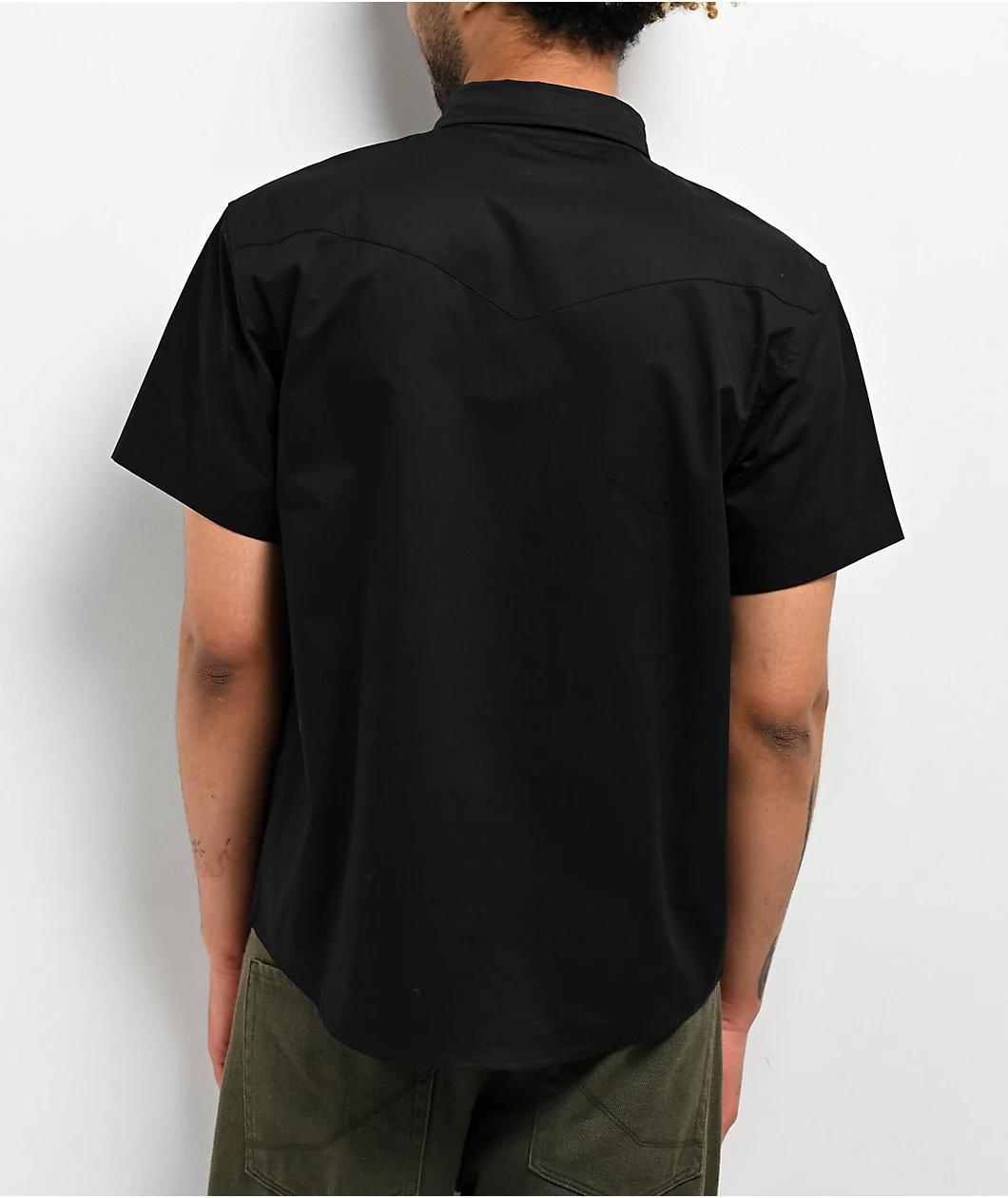 Empyre Drover Black Short Sleeve Shirt Product Image
