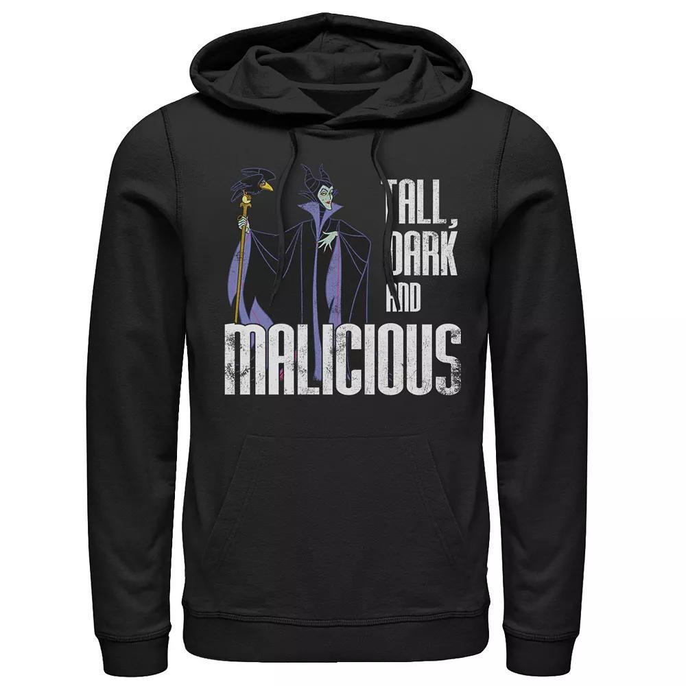 Disney's Sleeping Beauty Maleficent Tall Dark And Malicious Men's Hoodie, Size: 3XL, Black Product Image