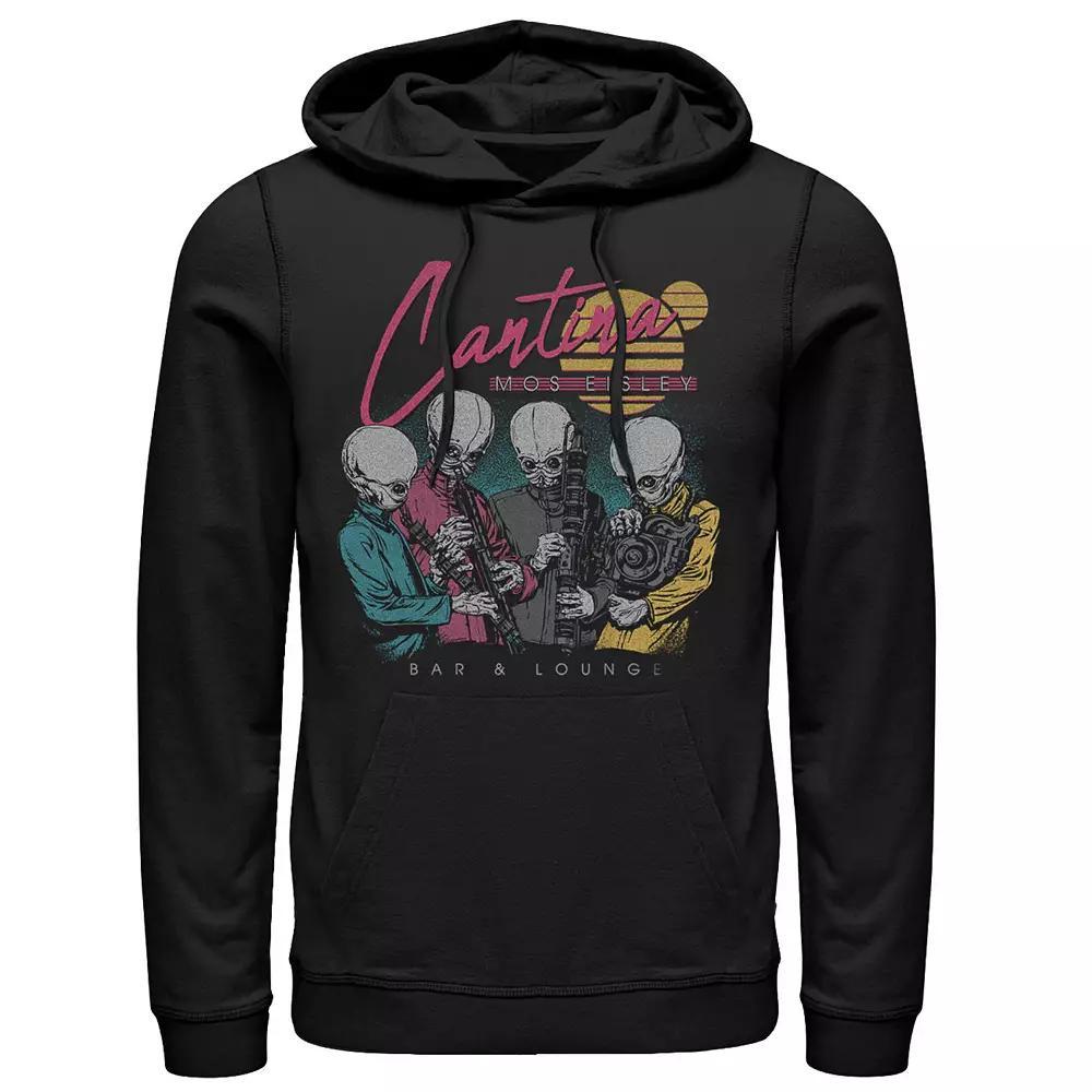 Men's Star Wars Cantina Mos Eisley Graphic Hoodie, Size: XXL, Black Product Image