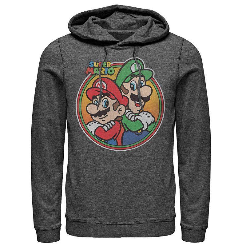 Men's Netflix Stranger Things Group Shot Poster Fade Hoodie, Size: Small, Black Product Image
