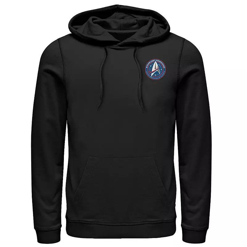 Men's Jurassic Park Velociraptor Tears Through Graphic Pullover Hoodie, Size: Large, Red Product Image