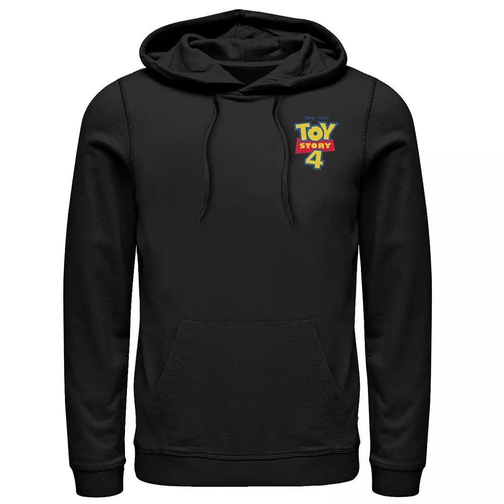 Men's Jurassic Park Velociraptor Tears Through Graphic Pullover Hoodie, Size: Large, Red Product Image