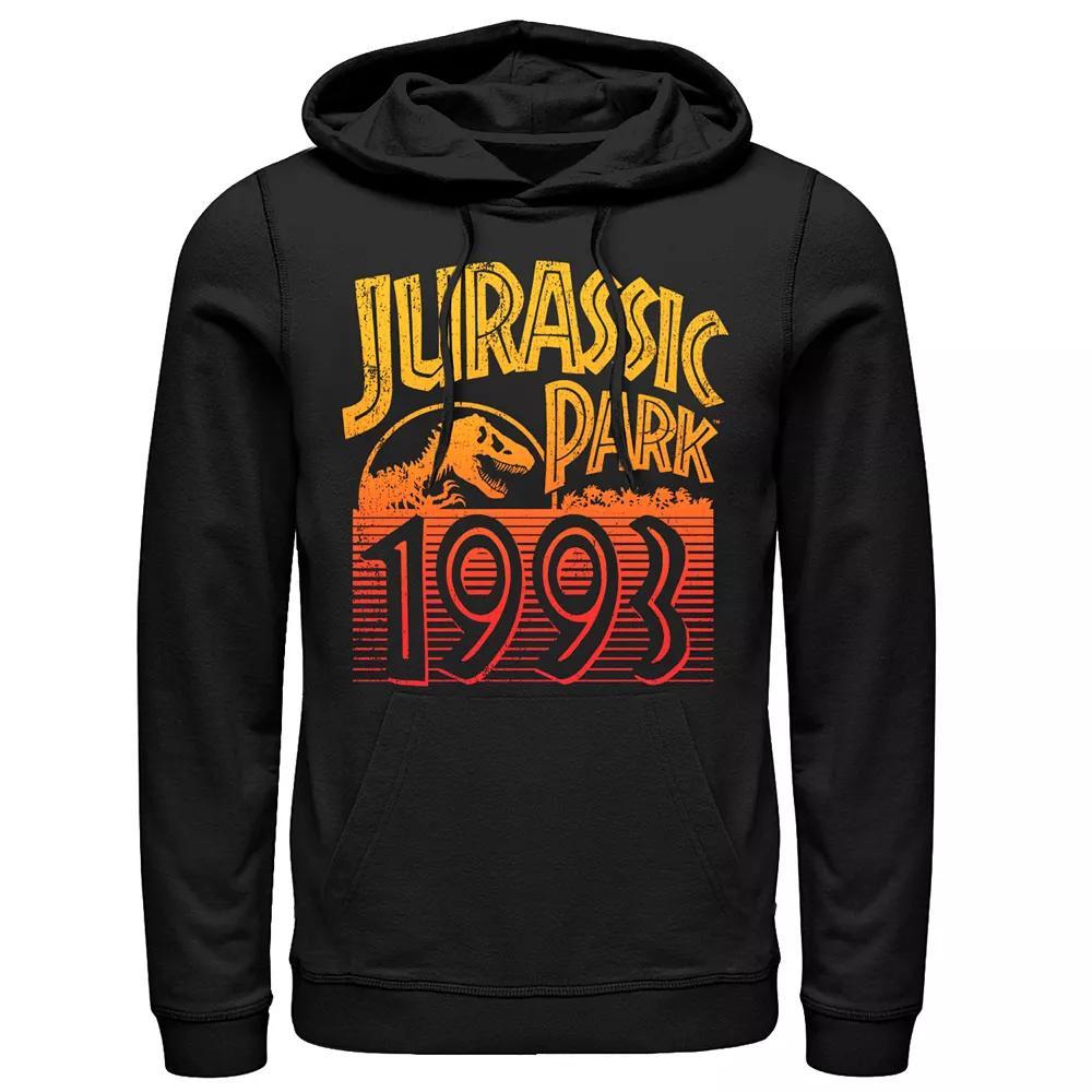 Men's Jurassic Park and Ride Pullover Hoodie, Size: 3XL, Black Product Image