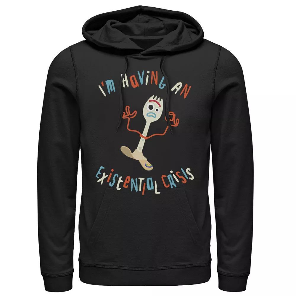 Men's Jurassic World Park Security Officer Badge Graphic Pullover Hoodie, Size: XL, Grey Heather Product Image