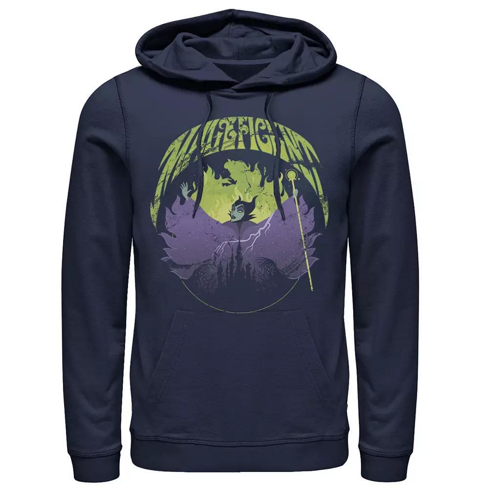 Men's Jurassic Park Retro Colors Checkered Logo Hoodie, Size: Large, Blue Product Image