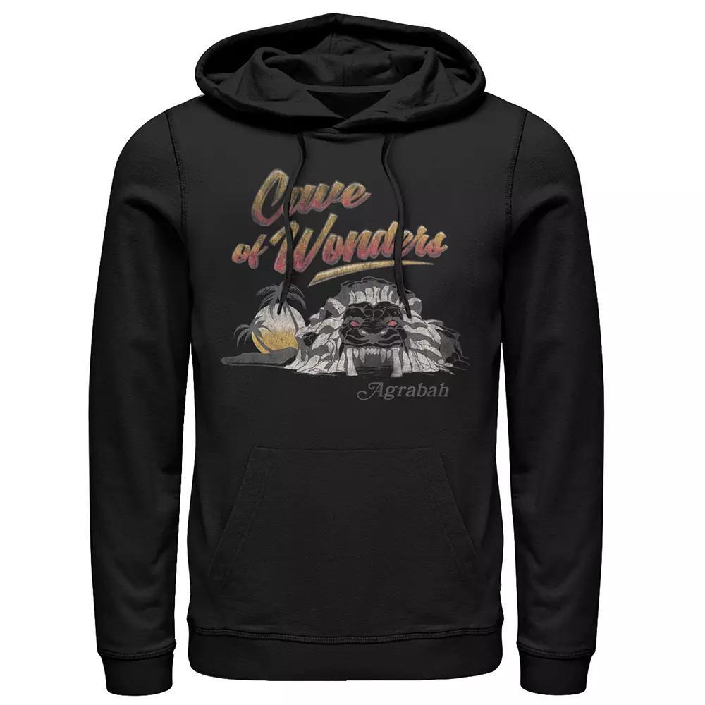 Men's Star Wars The Mandalorian The Child Triangle Galaxy Touch Graphic Hoodie, Size: XL, Black Product Image