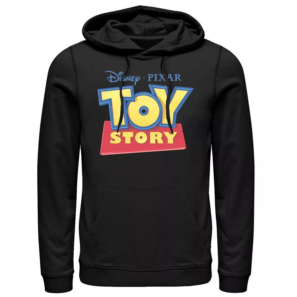 Men's Nintendo Super Mario Action Pose Neon Portrait Hoodie, Size: XXL, Blue Product Image