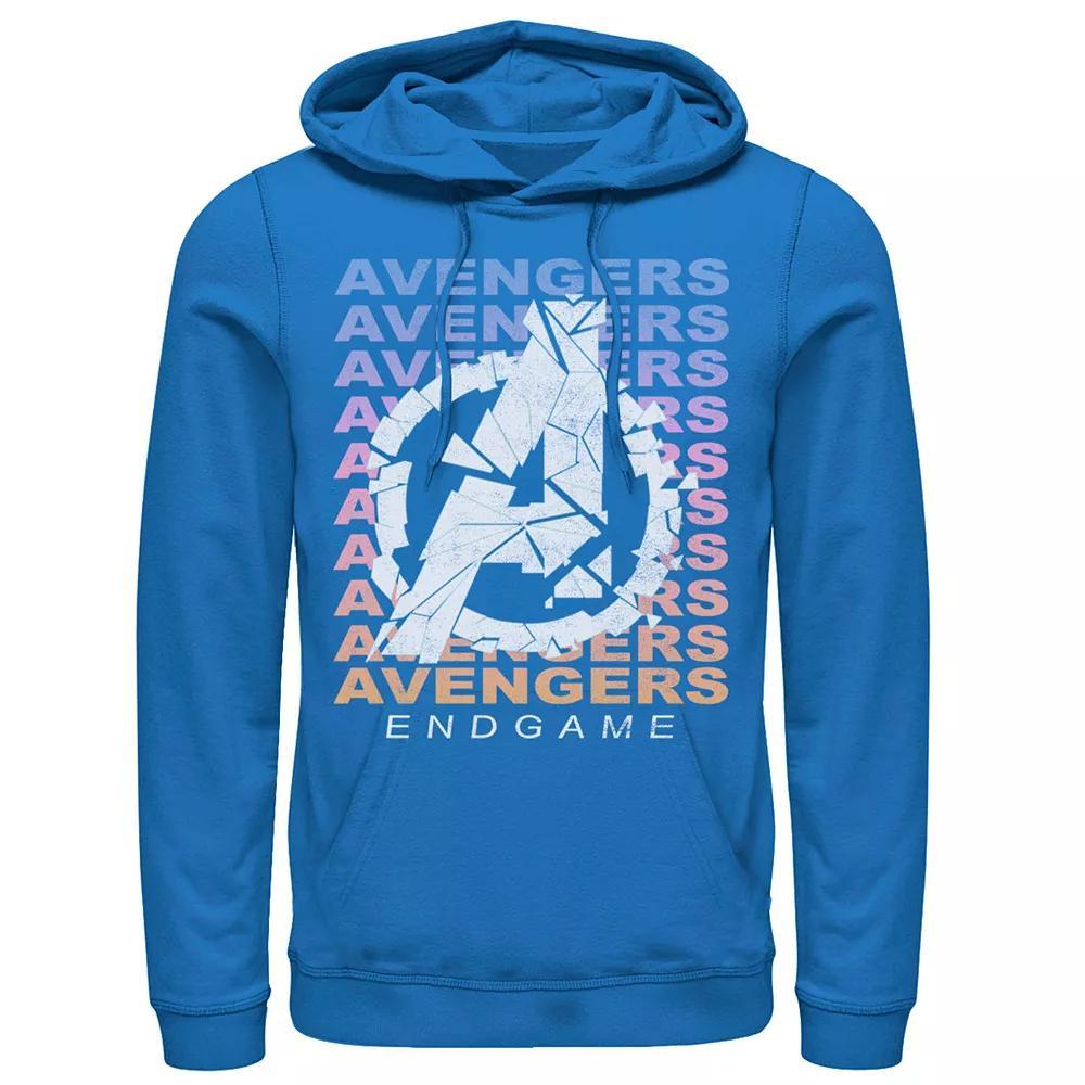 Men's Marvel Father's Day Captain America Super Dad Portrait Hoodie, Size: Medium, Black Product Image