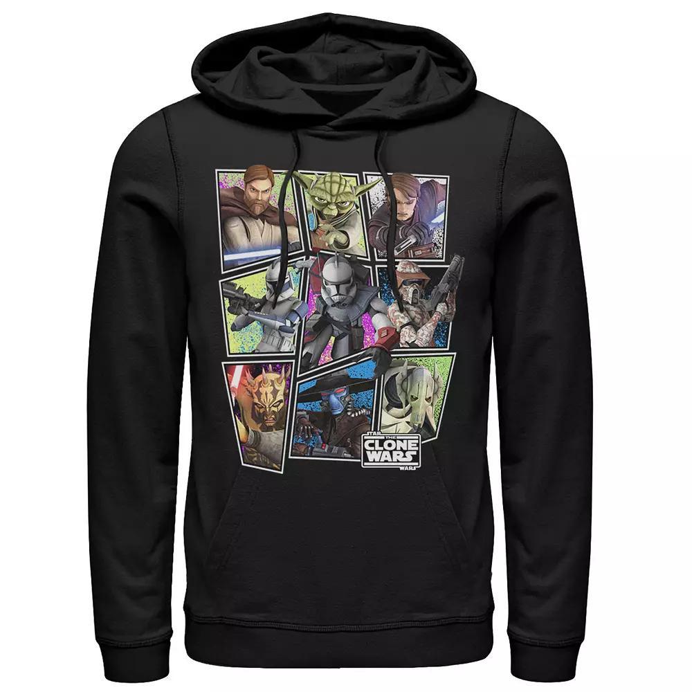 Mens Star Wars Bantha Retro Vintage Striped Graphic Hoodie Product Image