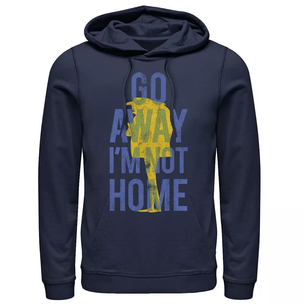 Men's Despicable Me Minions Gru I'm Not Home Graphic Hoodie, Size: Small, Blue Product Image
