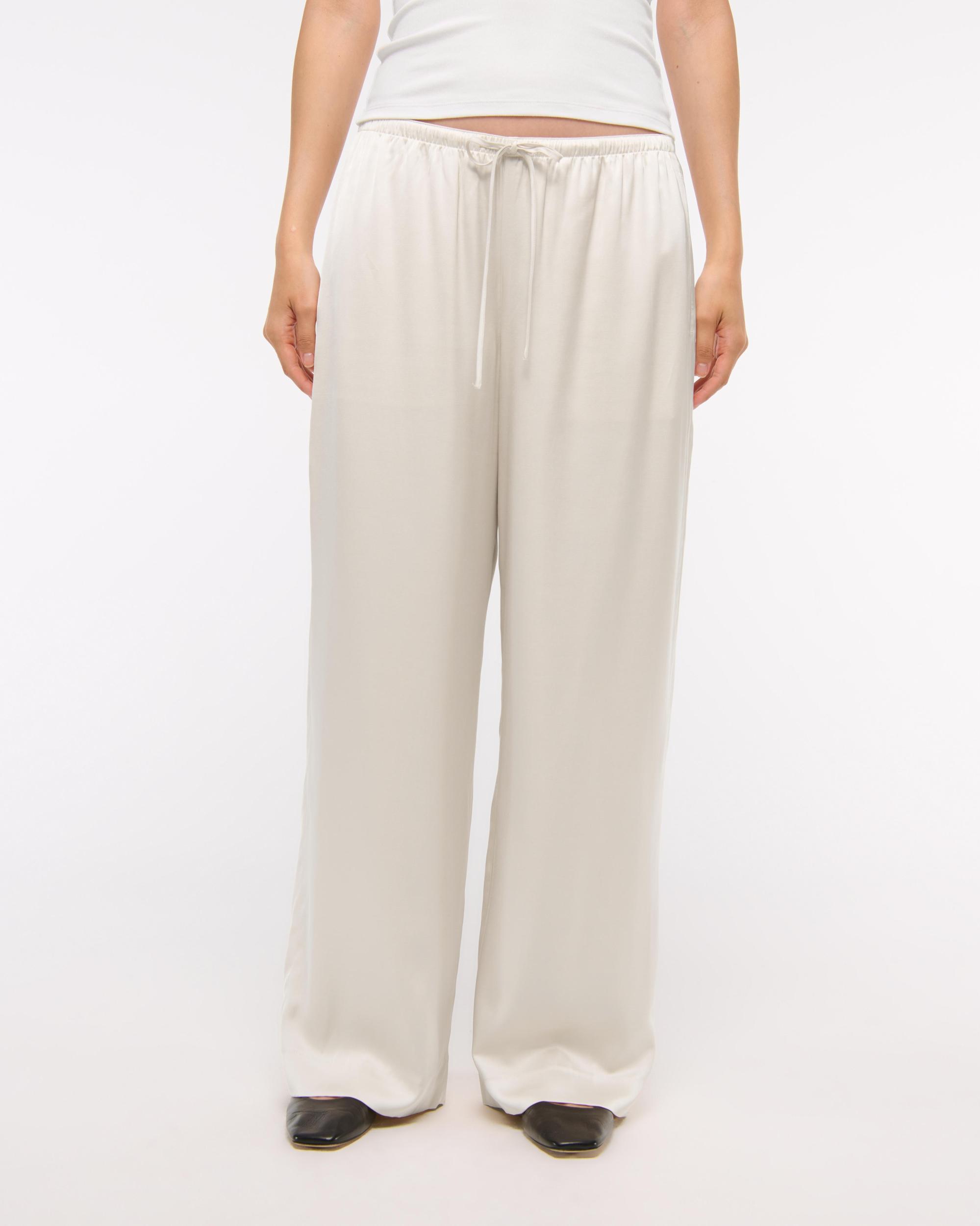 Satin Pull-On Pant Product Image