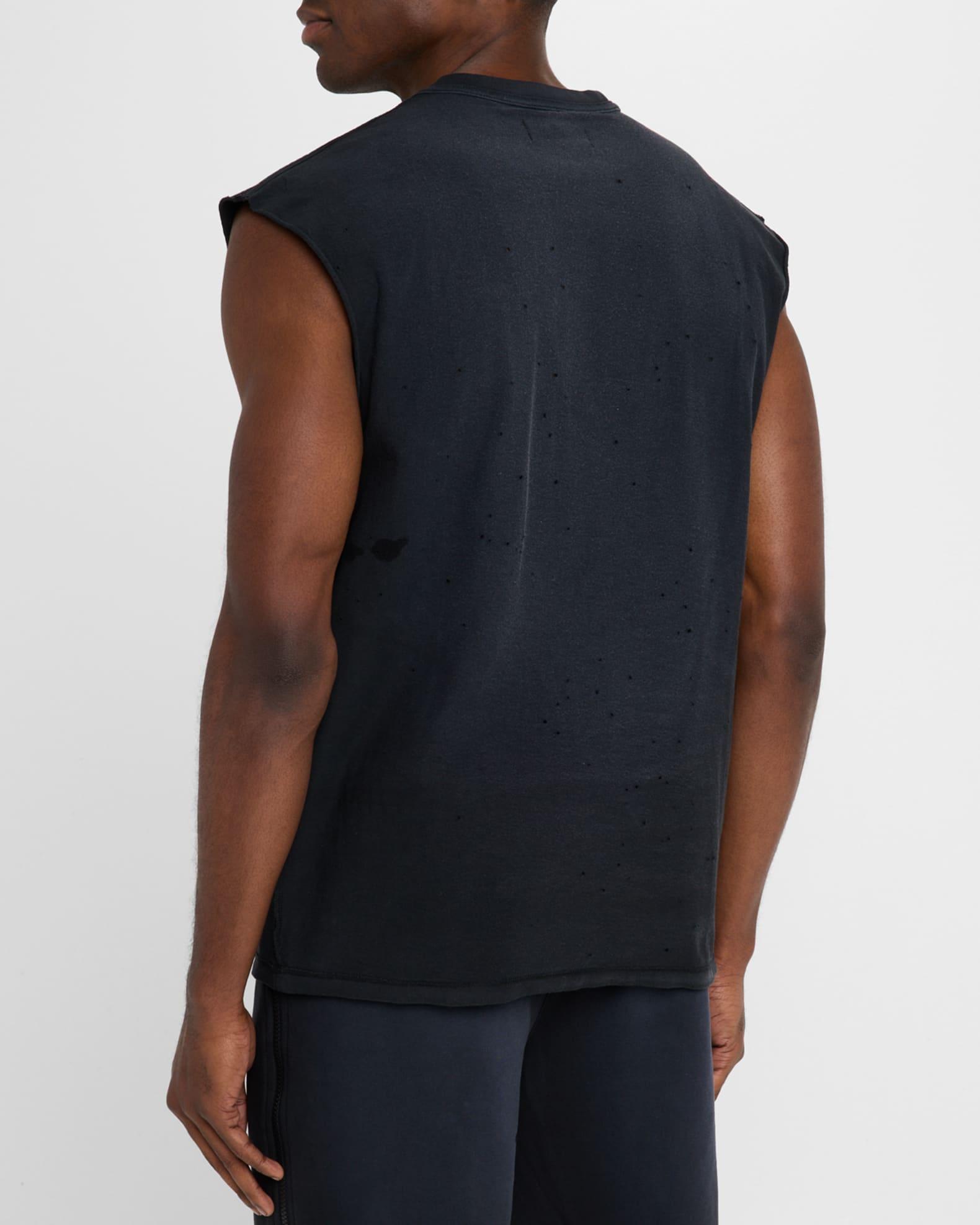 Mens Crackle Logo Tank Top Product Image