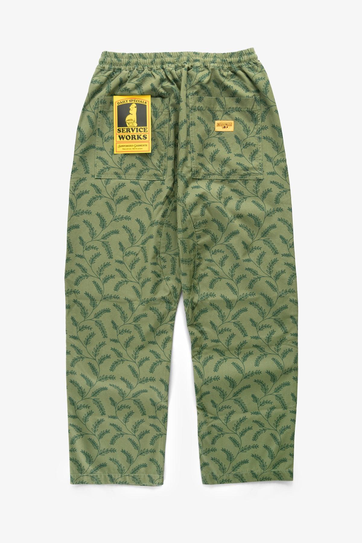 Service Works - Branch Twill Chef Pants - Olive Product Image