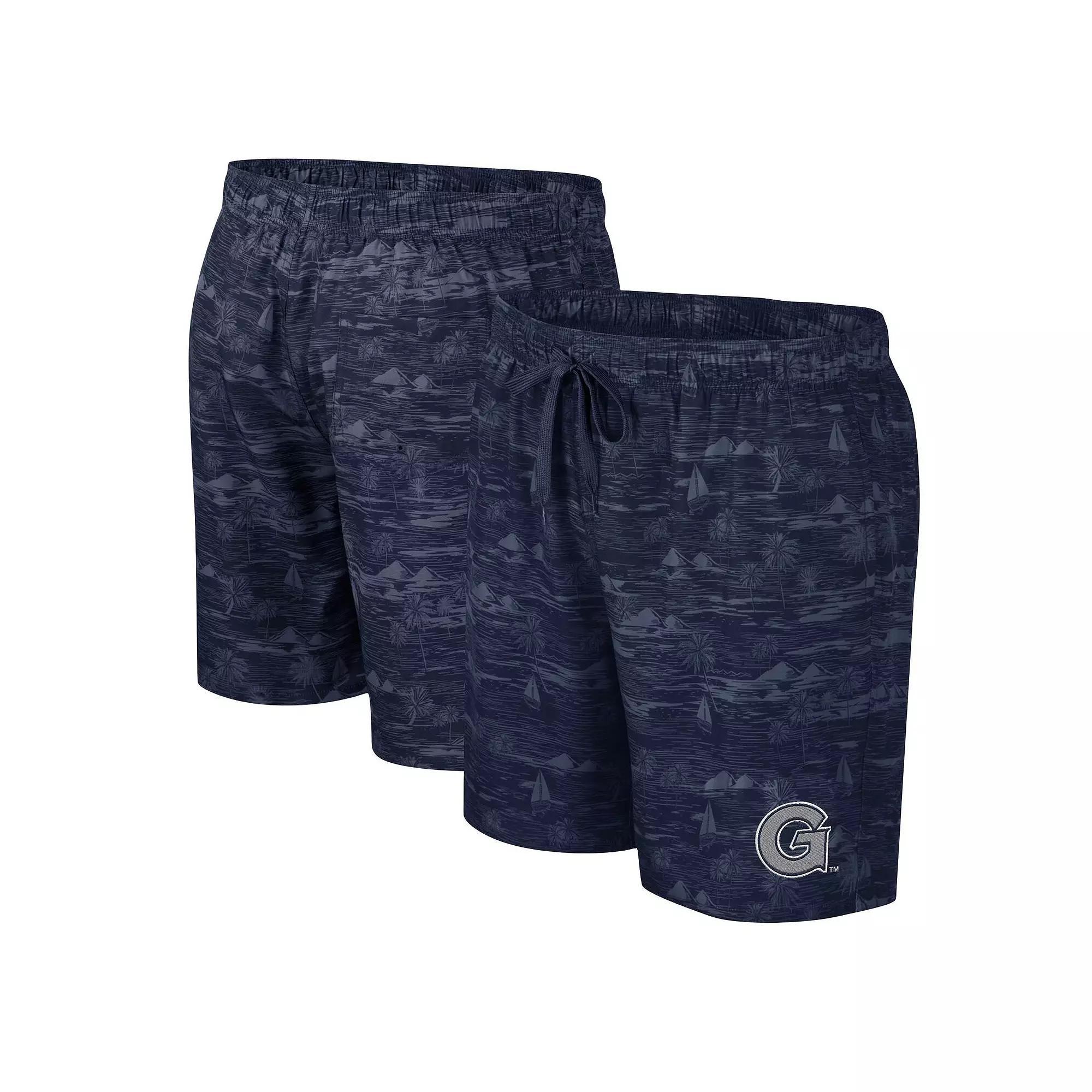 Men's Colosseum Green Baylor Bears Ozark Swim Shorts, Size: XL, Bay Green Product Image