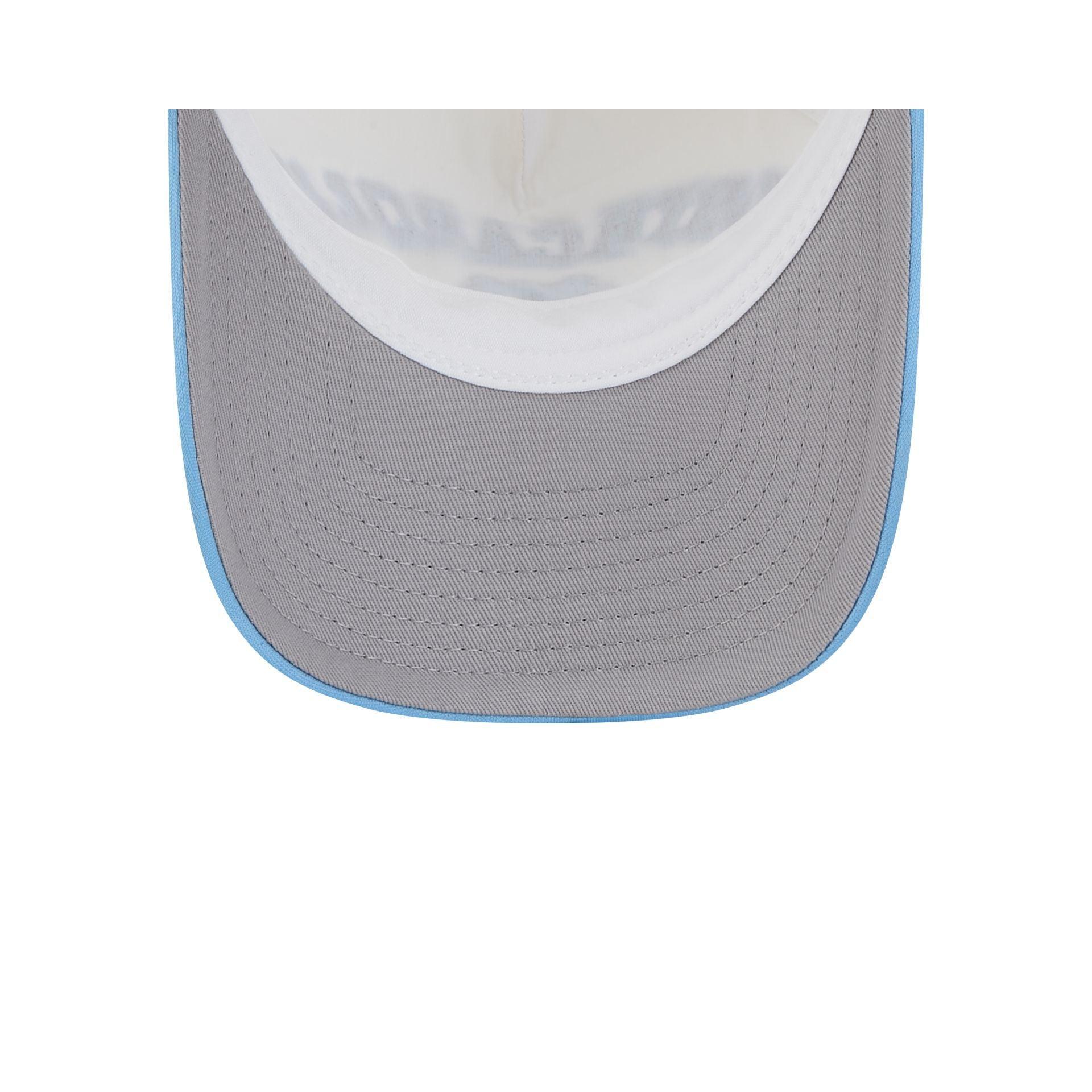 North Carolina Tar Heels Chrome Arch 9FORTY M-Crown A-Frame Trucker Hat Male Product Image