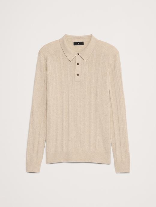 Cotton Sweater Polo Product Image