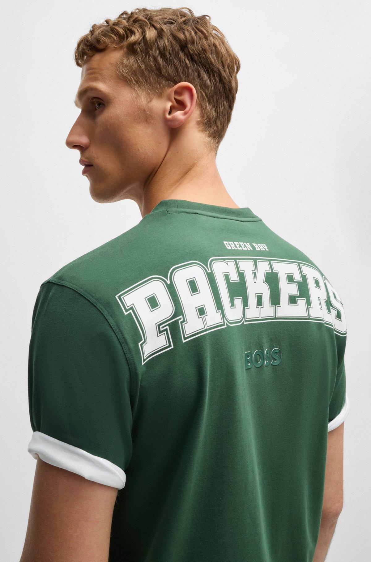 BOSS x NFL stretch-cotton T-shirt with special branding Product Image