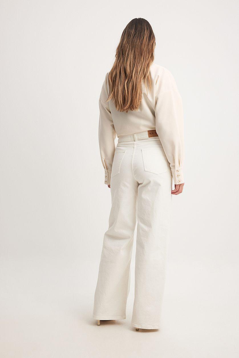 Straight High Waist Jeans Product Image