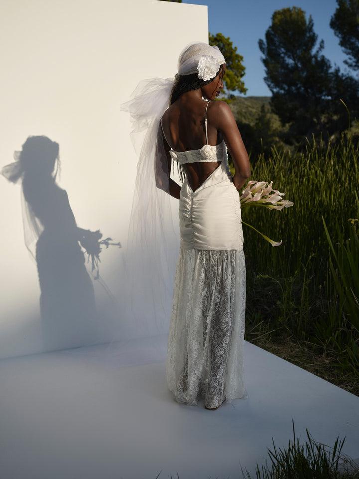 Bellany Gown — White Product Image