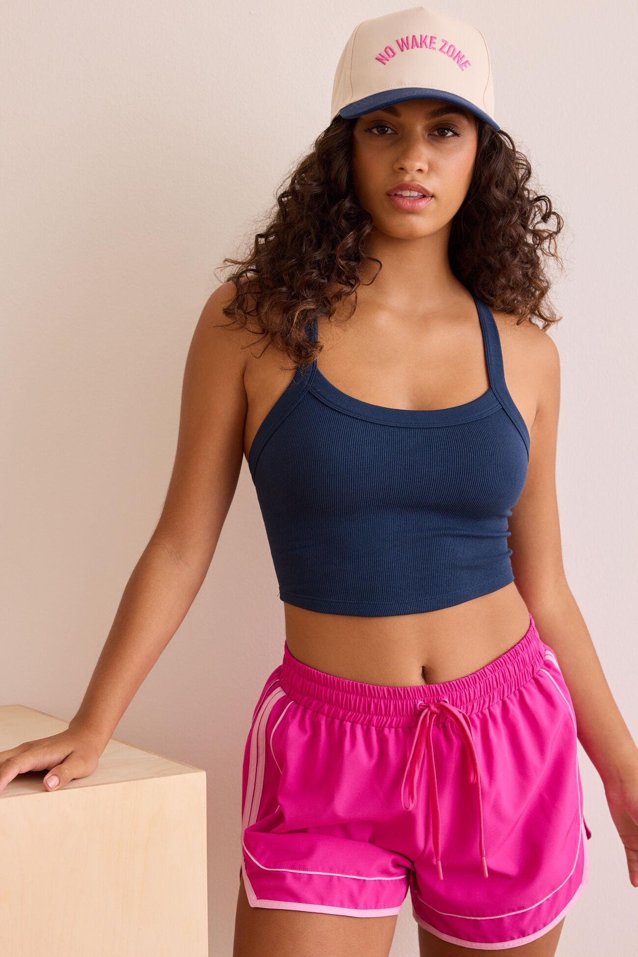 Midnight Scoop Neck Ribbed Tank Product Image