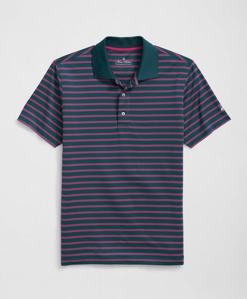 Performance Series BB#1 Striped Polo Shirt Product Image