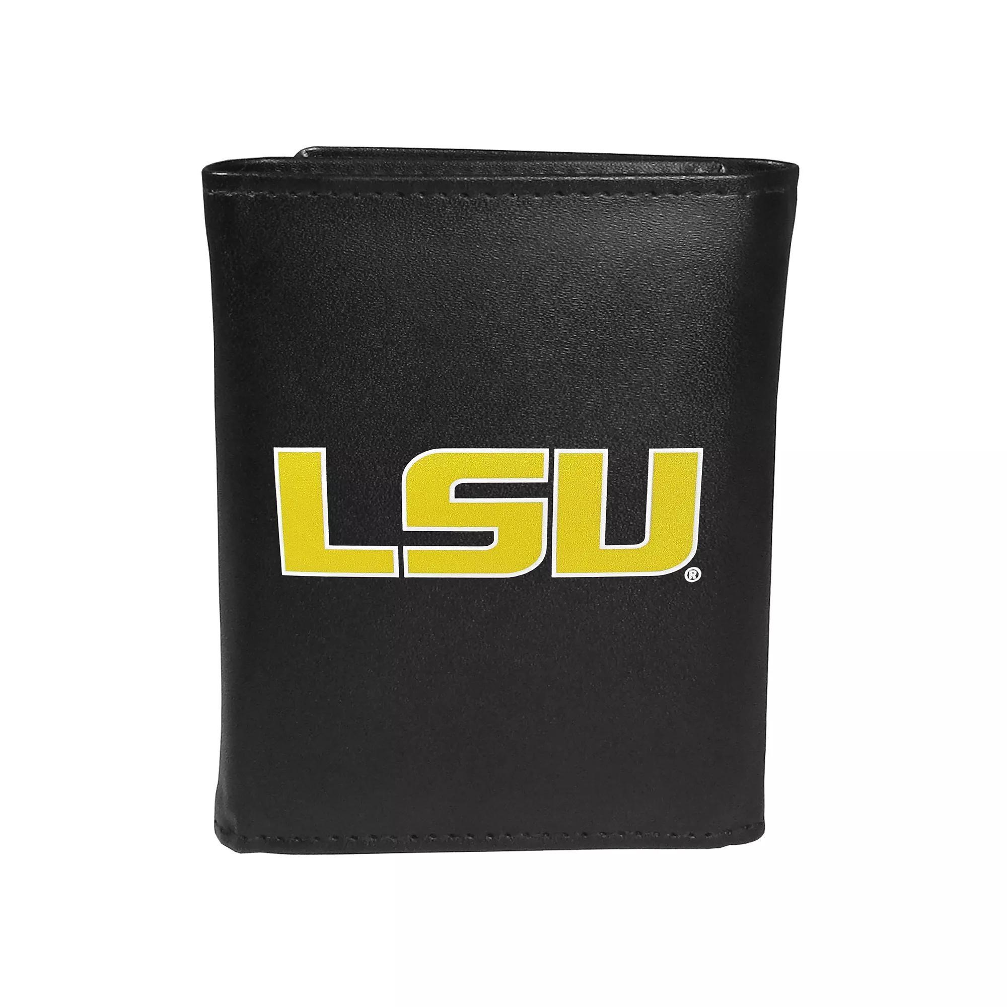 Men's LSU Tigers Tri-Fold Wallet, Team Product Image