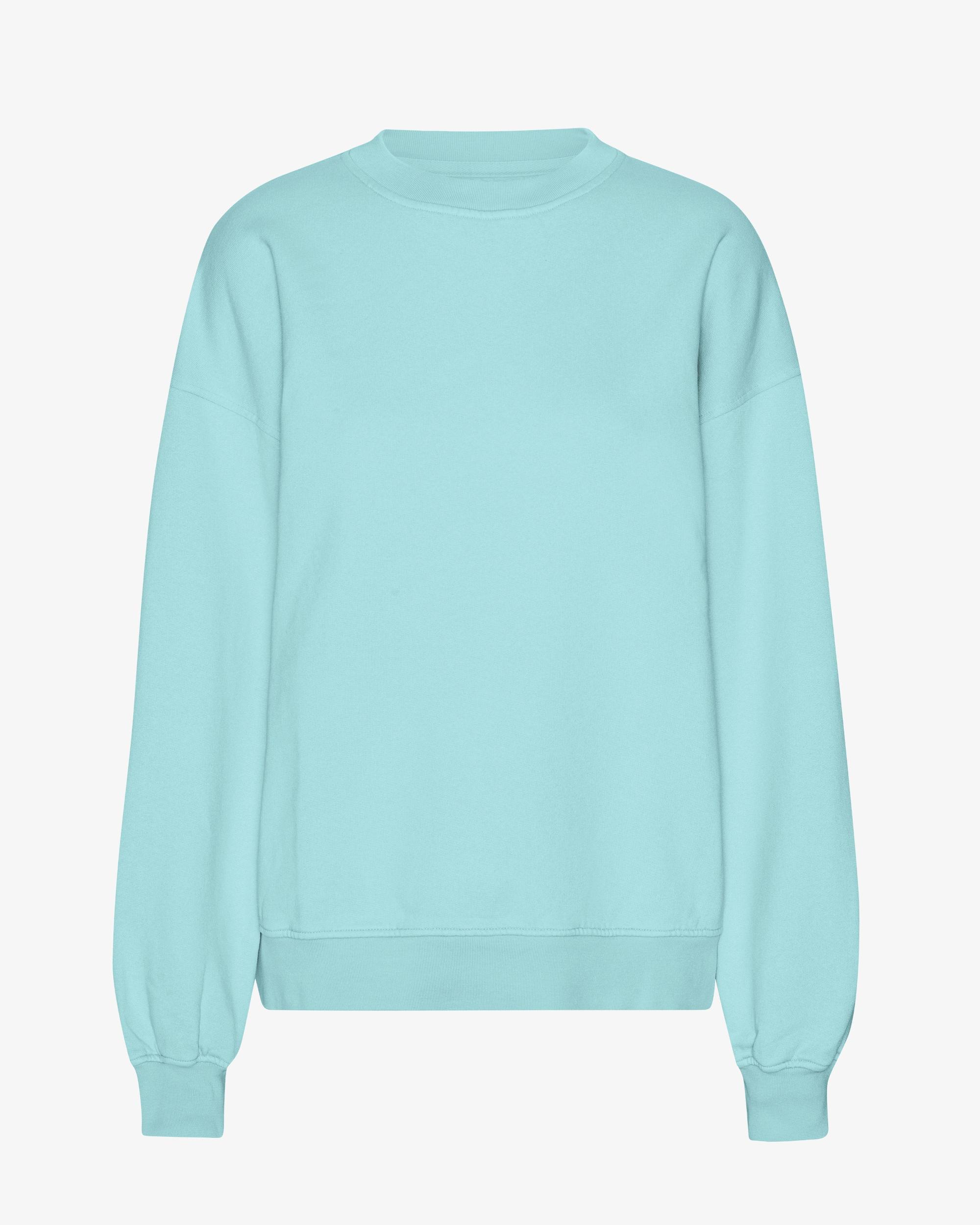 Organic Oversized Crew - Oyster Grey Product Image