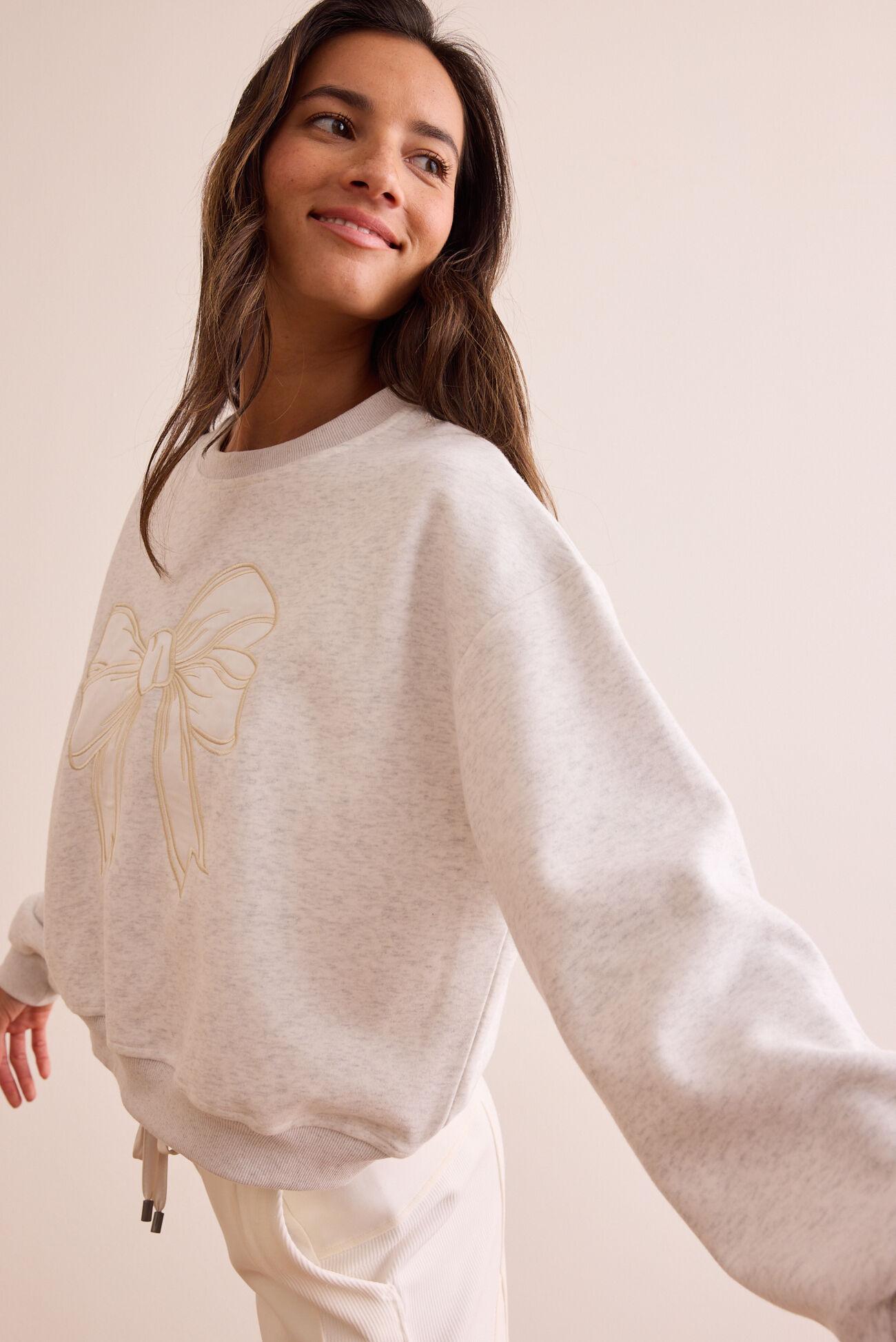 Sleek Bow Pullover Product Image