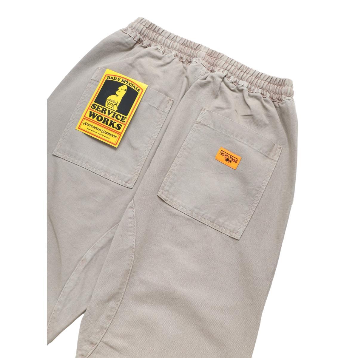 Canvas Chef Pant Stone Product Image