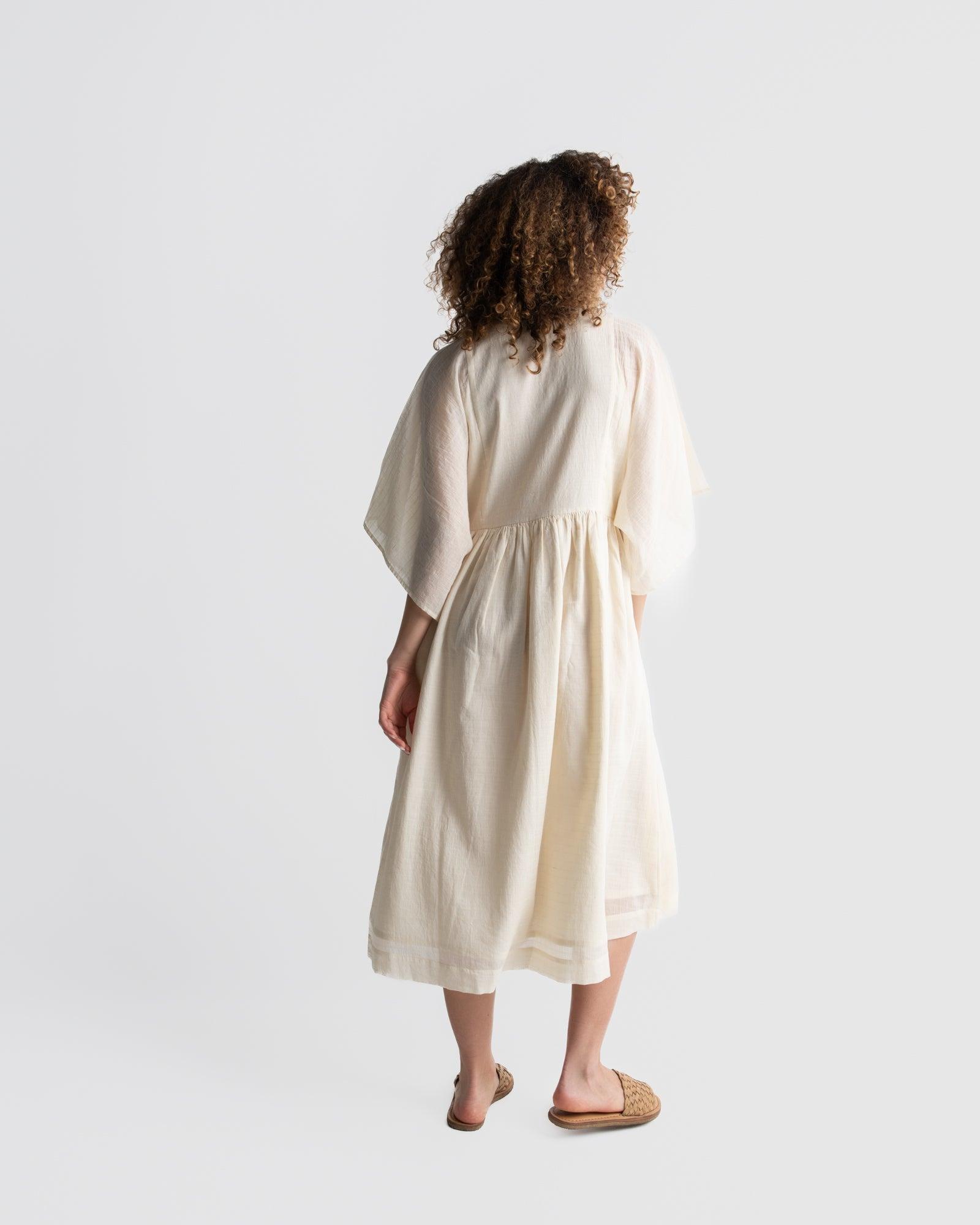 Boxy Sleeve Summer Dress Product Image