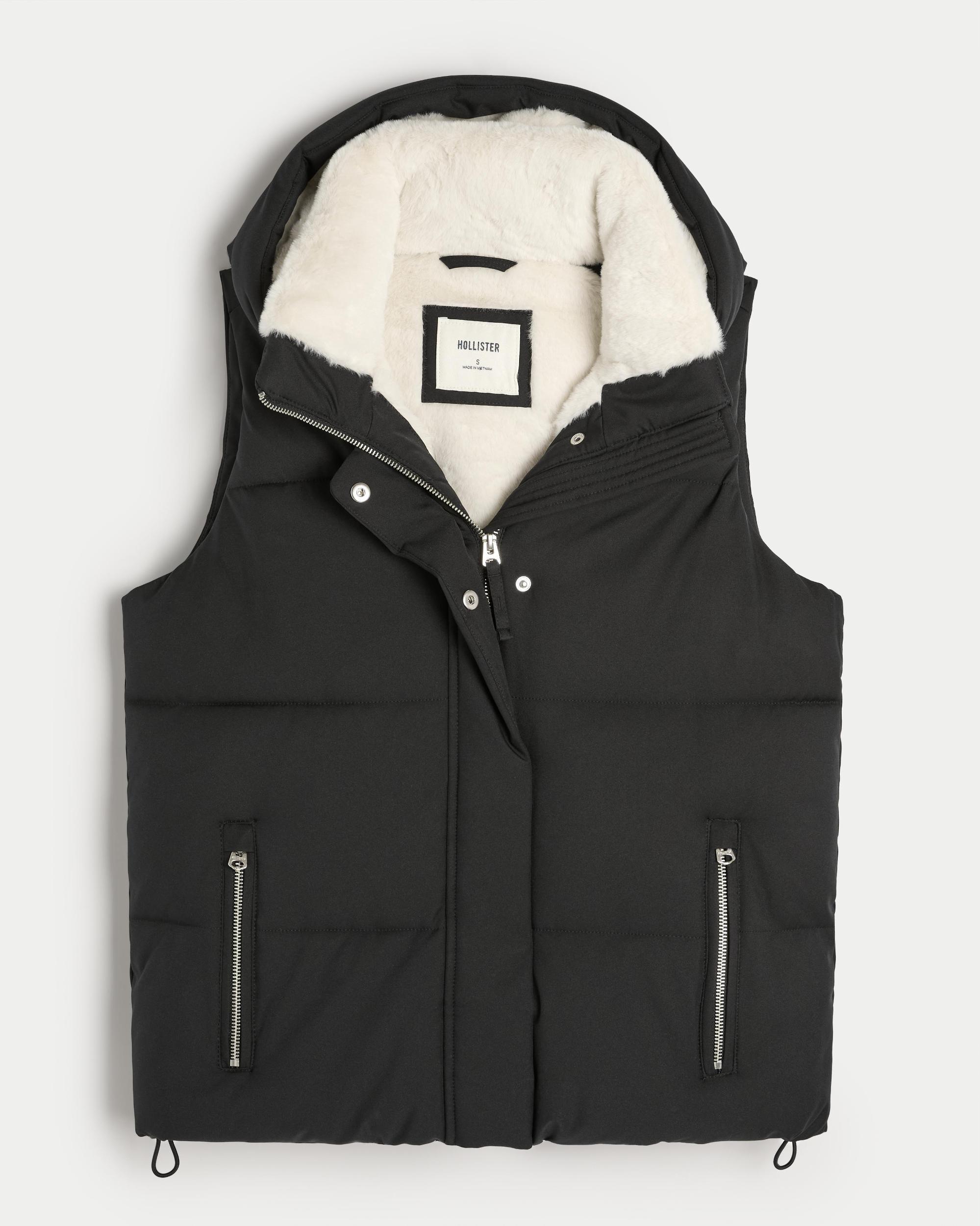 Faux Fur-Lined All-Weather Vest Product Image