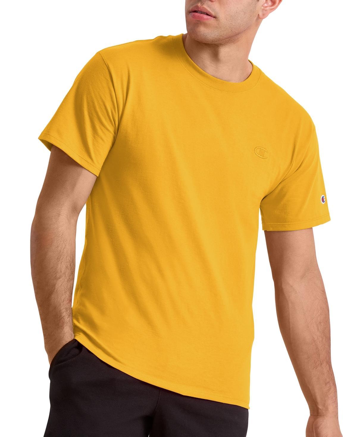 Mens Champion Classic Jersey Tee Granite Grey Product Image