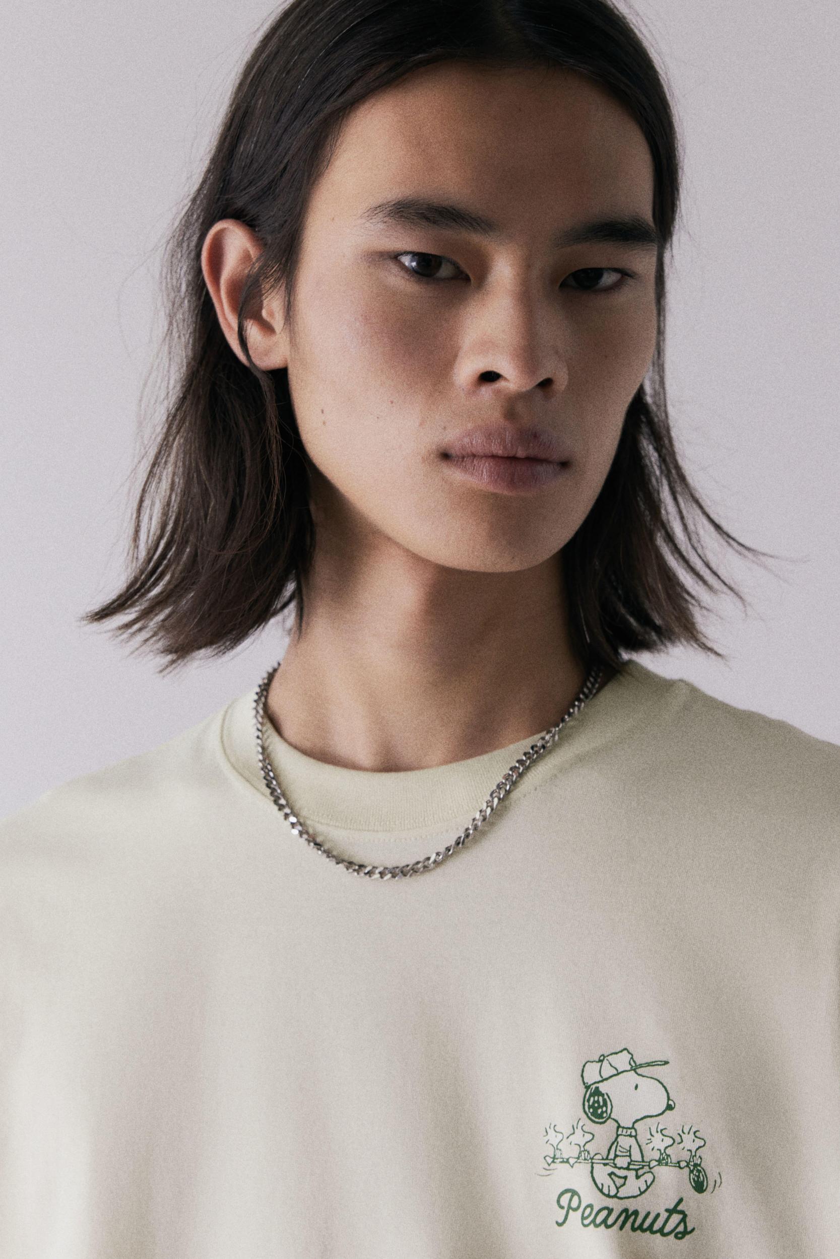 Loose-Fit Printed T-Shirt Product Image