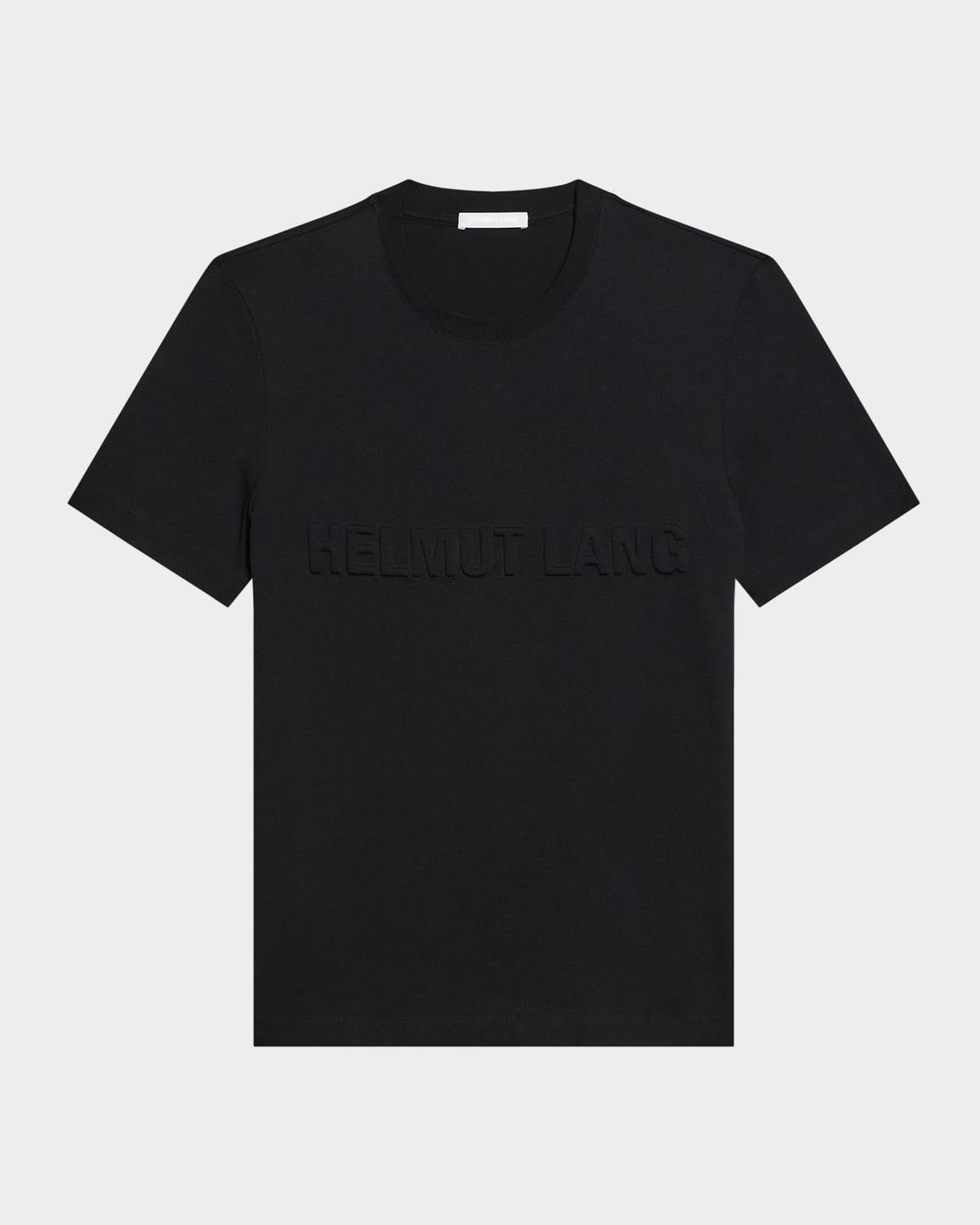 Mens Embossed Cotton T-Shirt Product Image