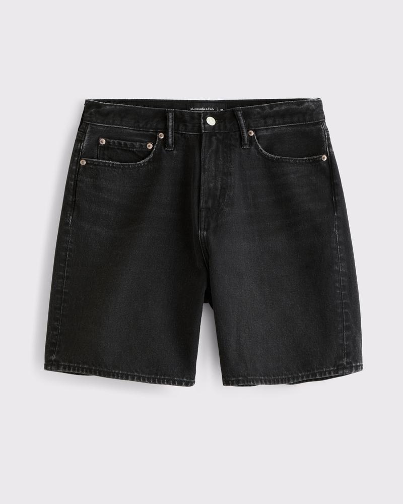 Loose Denim Short Product Image