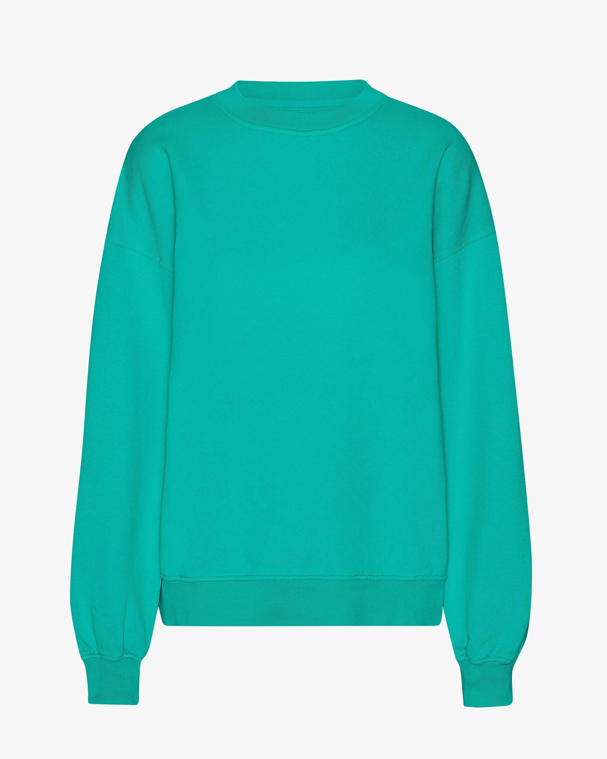 Organic Oversized Crew - Tropical Sea Product Image